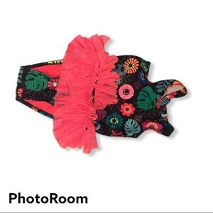 Cat and jack 2T girls swimsuit w tut…